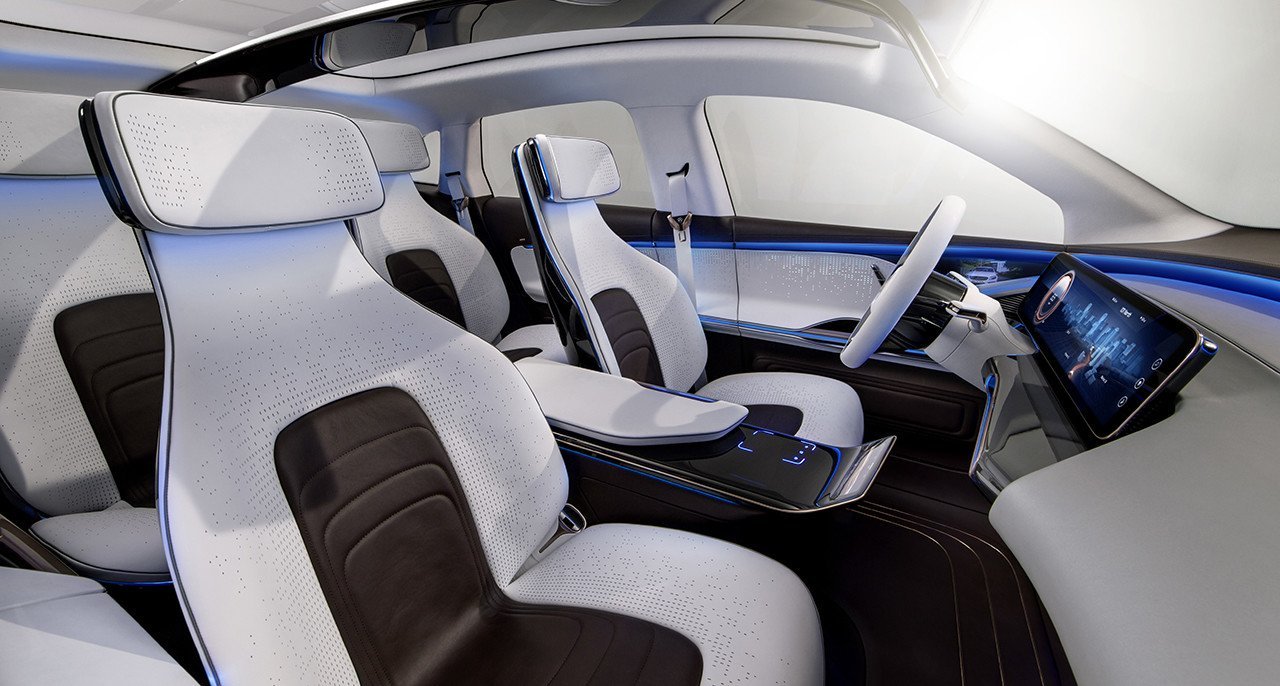 Generation EQ, Interieur, Innenraum mit vier Einzelsitzen ; Generation EQ, interior, interior with for individual seats;