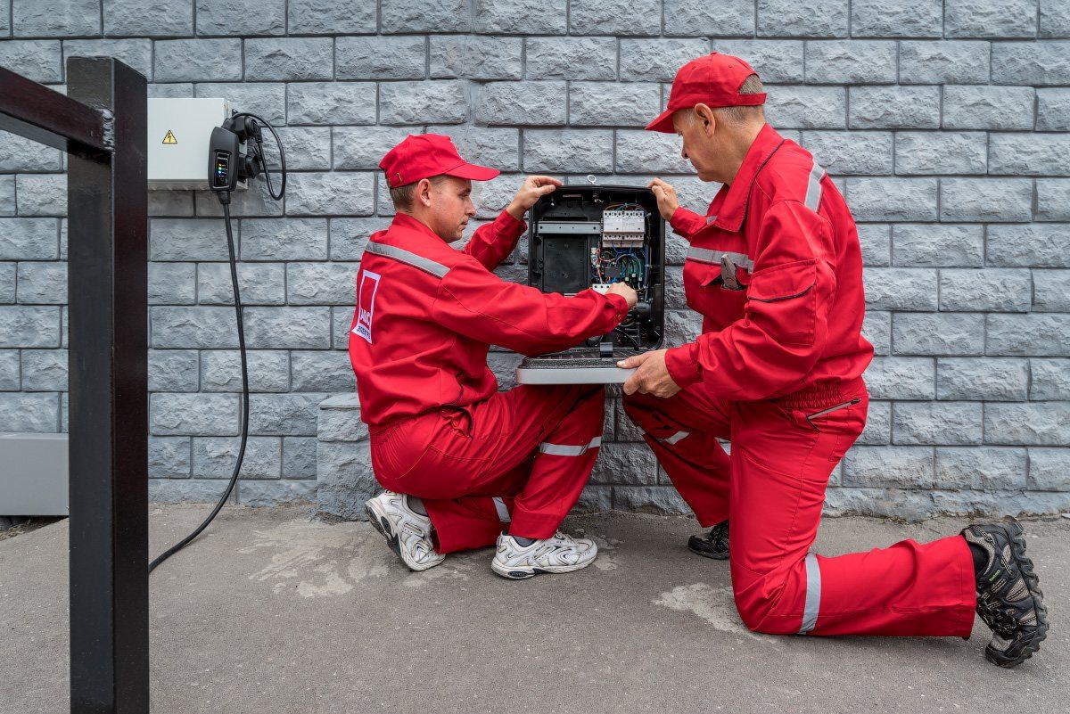 Charging station installation